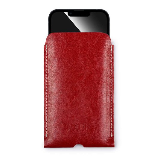 Leather case for IPhone 11 Solier SA58 red