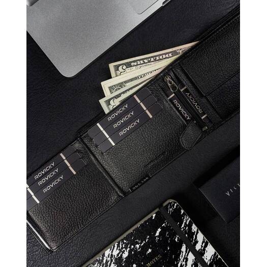 Leather wallet RONALDO N992-SPDM-RON