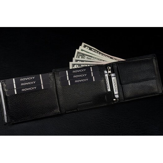 Leather wallet RONALDO N992-SPDM-RON