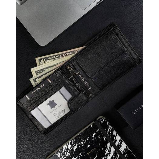 Leather wallet RONALDO N992-SPDM-RON