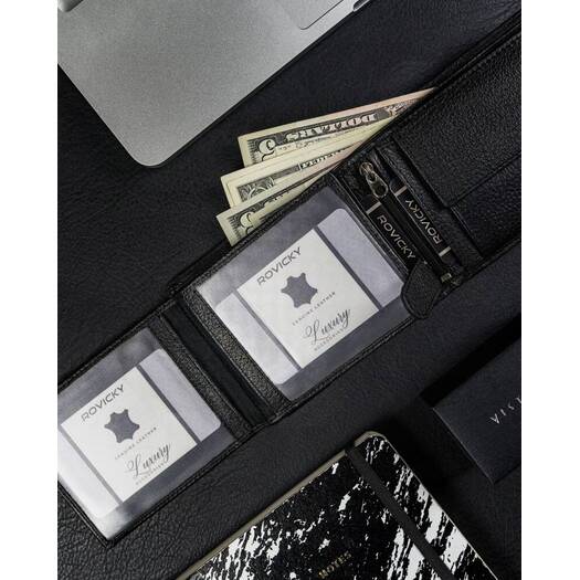 Leather wallet RONALDO N992-SPDM-RON