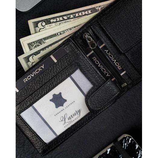 Leather wallet RONALDO N992-SPDM-RON