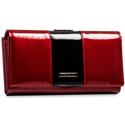 Leather wallet 4U CAVALDI H24-FO-3-SH9-BL