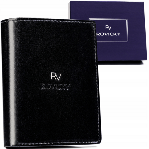 Leather wallet RFID ROVICKY RV-7680272-IL-BCA-44