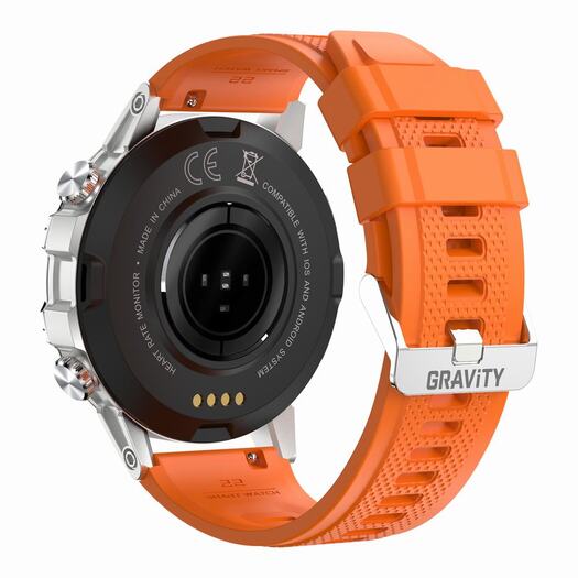 SMARTWATCH MĘSKI GRAVITY GT9-9 - WYKONYWANIE POŁĄCZEŃ, CIŚNIENIOMIERZ (sg021d)