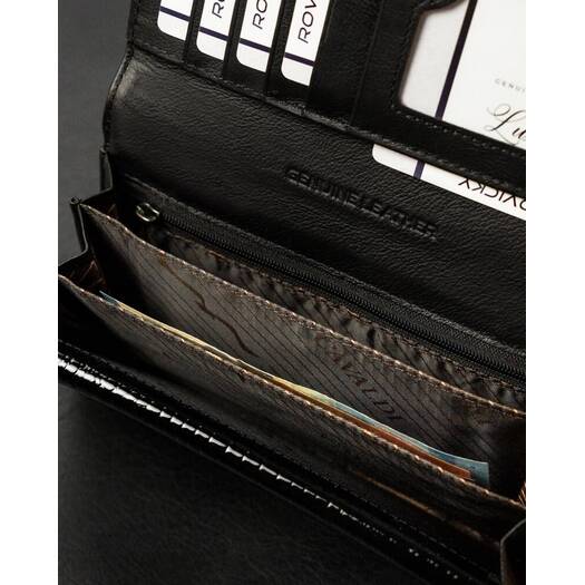 Leather wallet 4U CAVALDI H22-1-RS9-BL