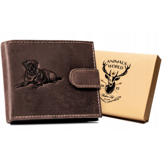 Leather wallet RFID ALWAYS WILD N992L-CHM-DOG-2