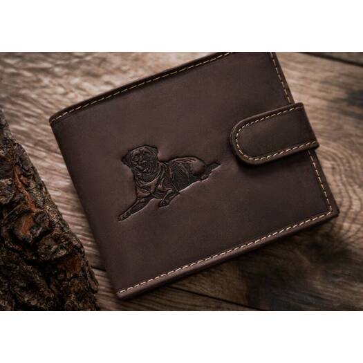 Leather wallet RFID ALWAYS WILD N992L-CHM-DOG-2