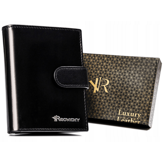 Leather wallet RFID ROVICKY RV-8191L-AAX