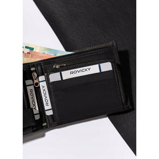 Leather wallet ALWAYS WILD AW-N5-MAL