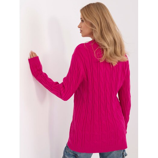 Sweter-AT-SW-2343.88-fuksjowy