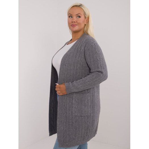 Sweter-PM-SW-PM-3727.93-ciemny szary