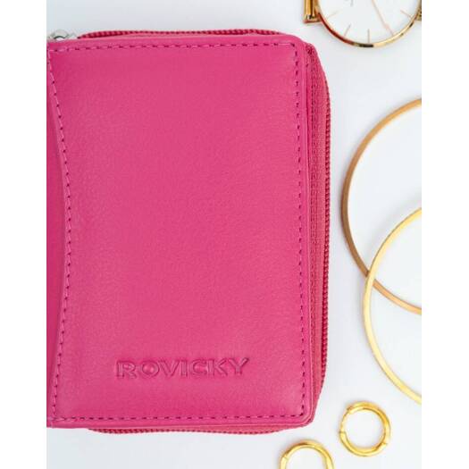 Leather wallet ROVICKY R-23-17-LFN