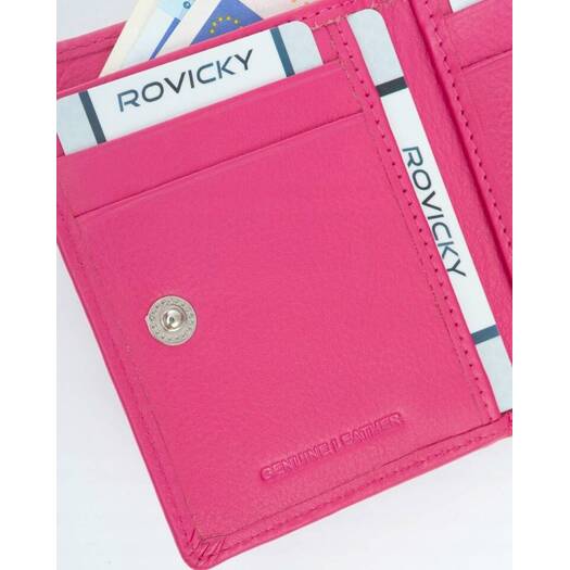 Leather wallet ROVICKY R-23-17-LFN