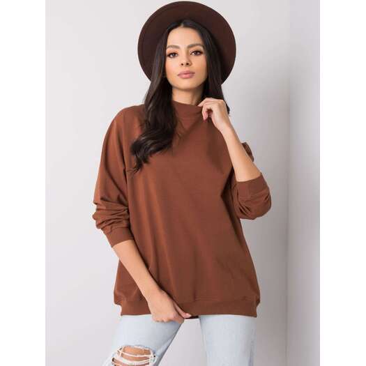 Bluza-RV-BL-5185.81P-ciemny brązowy