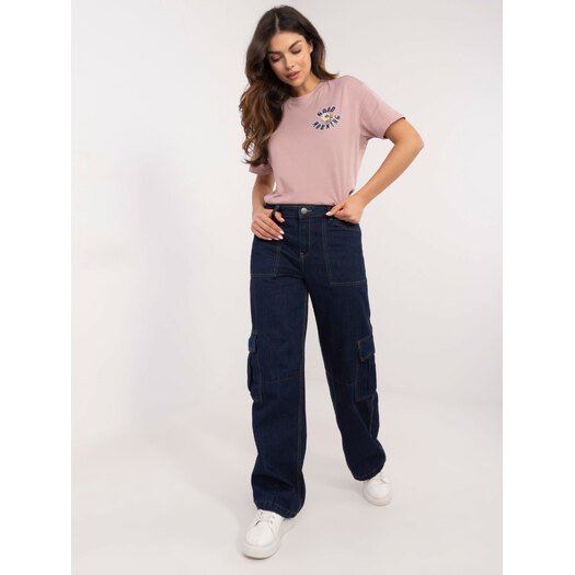 Spodnie jeans-D80016BD62458D282-granatowy