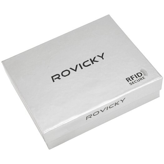 Piniginė kortelėms Rovicky TW-02-RVT RFID