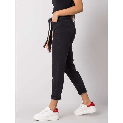 Spodnie jeans-320-SP-2912.10P-czarny