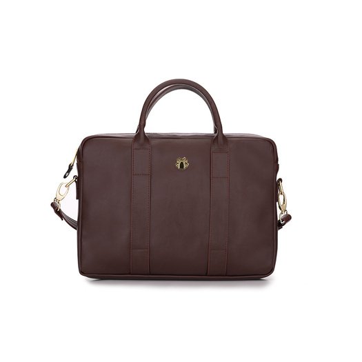 Elegant shoulder laptop bag Felice Gold Dulce