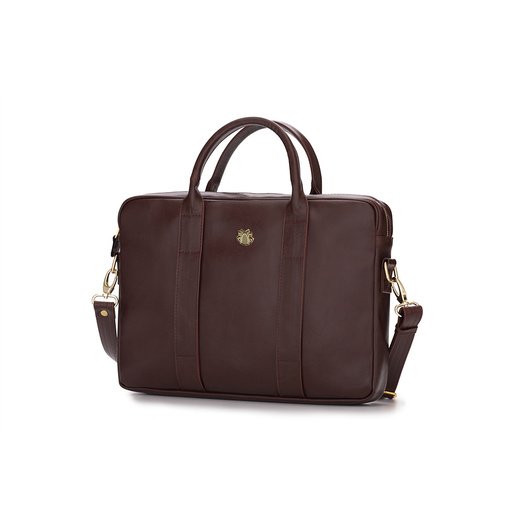 Elegant shoulder laptop bag Felice Gold Dulce