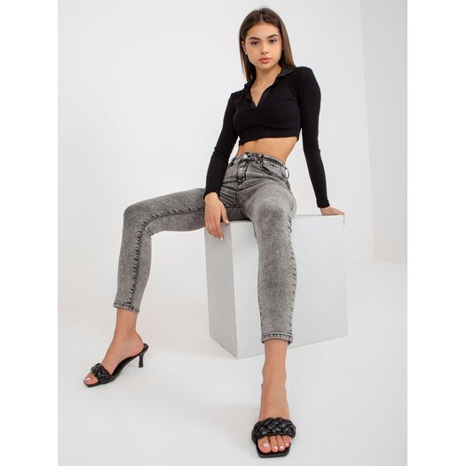 Spodnie jeans-NM-SP-H206.85-ciemny szary