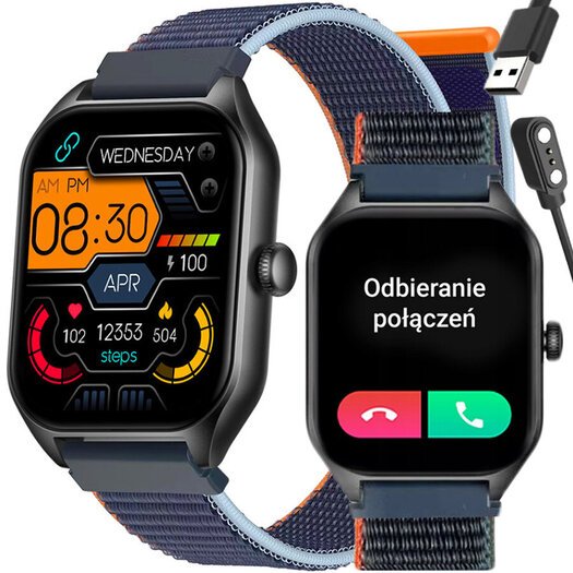 Išmanusis laikrodis UNISEX Rubicon RNCF03 - BLUETOOTH, ALWAYS ON DISPLAY (sr049a)