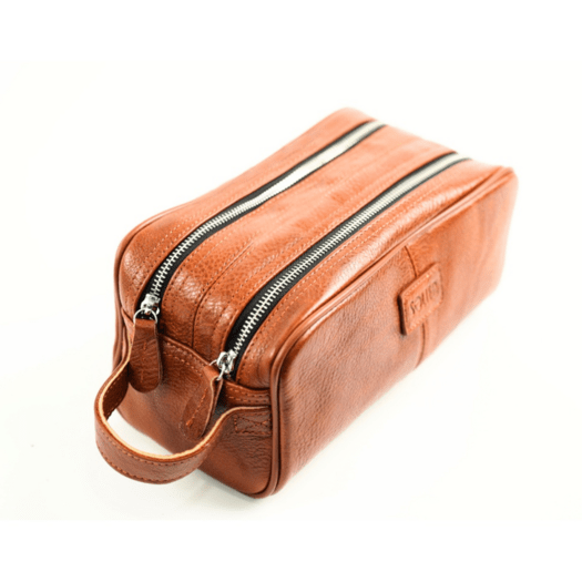 Elegant leather men's beauty bag SOLIER SZETLAND