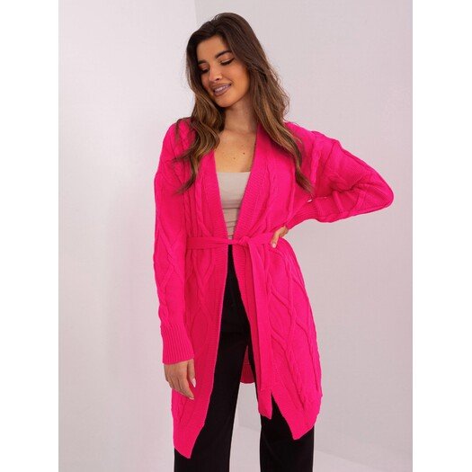 Cardigan-BA-SW-8009-1.84P-fluo rožinė