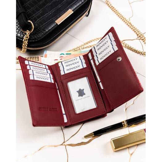 Leather & leatherette wallet 4U CAVALDI PN29-YM-BL