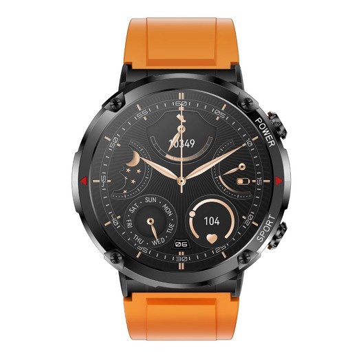 SMARTWATCH MĘSKI GRAVITY GT21-2 - BLUETOOTH CALL, DODATKOWY PASEK (sg025b)