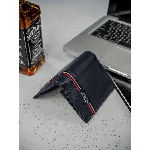 Leather wallet RFID ALWAYS WILD N4-GV