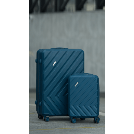 MEDIUM SUITCASE 22  STL945 ABS DARK GREY