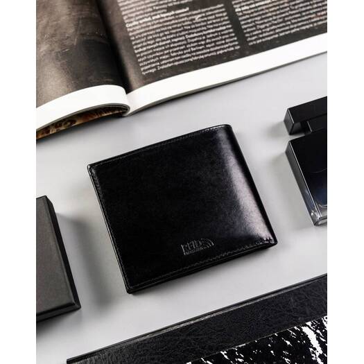 Leather wallet RFID PETERSON PTN 22305-VT-T