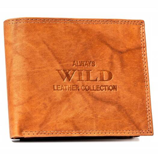 Leather wallet ALWAYS WILD AW-N5-MAL