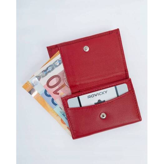 Leather wallet ROVICKY R-21-LFN