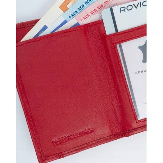 Leather wallet ROVICKY R-21-LFN