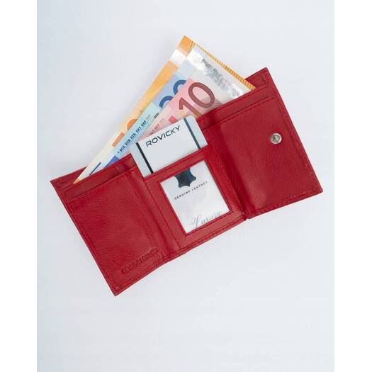 Leather wallet ROVICKY R-20-LFN