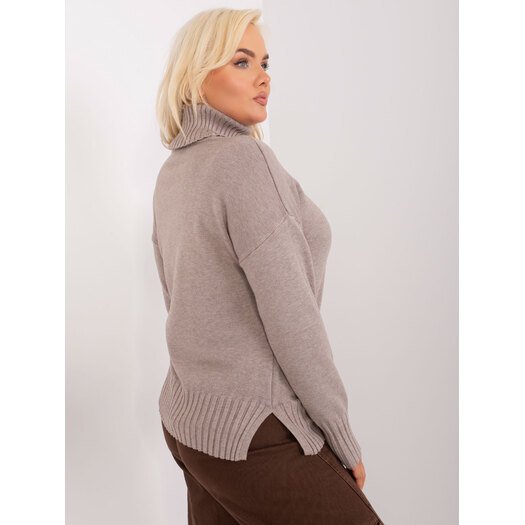 Sweter-PM-SW-PM-3681.05P-ciemny bezowy