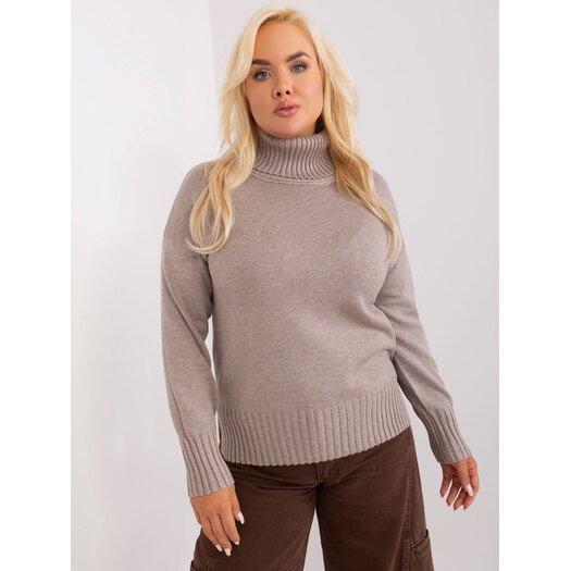 Sweter-PM-SW-PM-3681.05P-ciemny bezowy