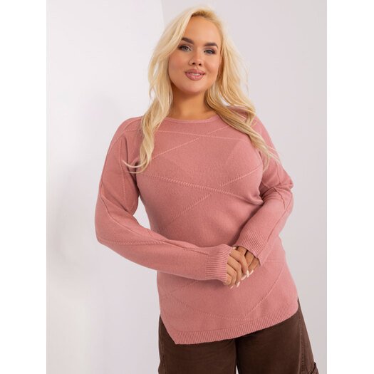 Sweter-PM-SW-PM-3905.13-ciemny różowy