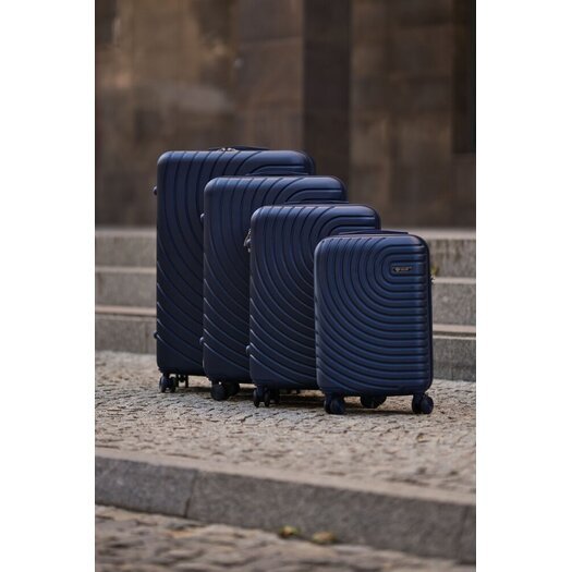 SUITCASE M 24   STL945 ABS DARK GREY