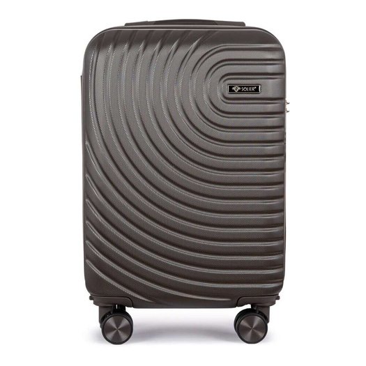 SMALL SUITCASE | STL945 ABS DARK GREY