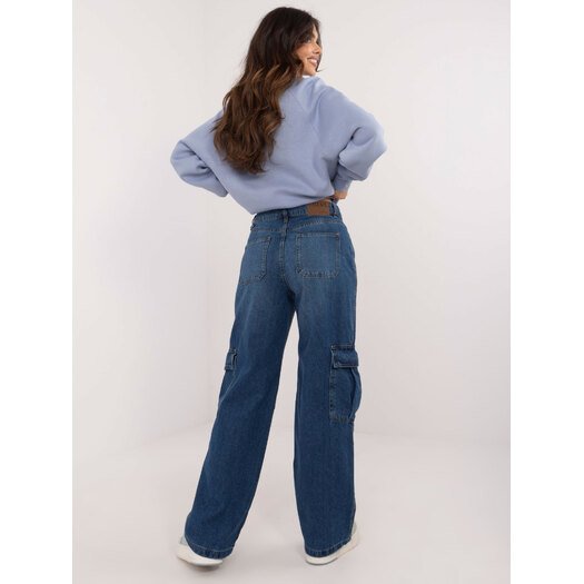 Spodnie jeans-D80016BD62458M294-niebieski