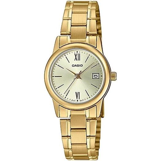 Laikrodis moterims CASIO LTP-V002G-9AUDF WOMEN S WATCH (zd587h) + BOX