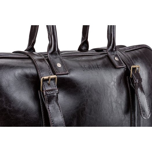 Brown men`s weekend bag HAMILTON