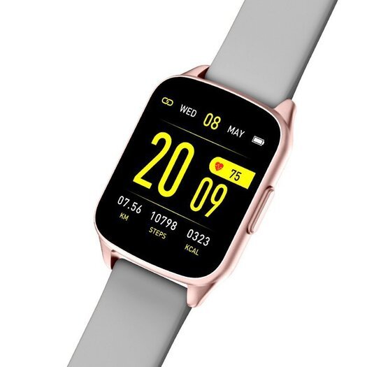 Išmanusis laikrodis SMARTWATCH G. Rossi SW009-7 rosegold/gray (zg311e)