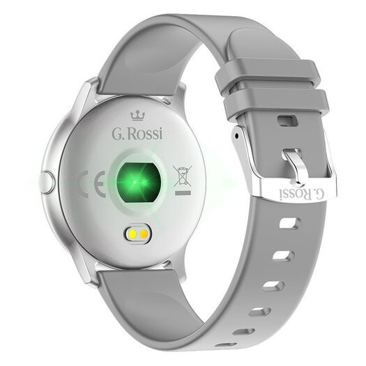 Išmanusis laikrodis SMARTWATCH G. Rossi SW010-9 silver/gray (zg312i)