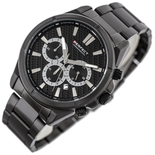 Laikrodis vyrams PERFECT M501CH-06 - CHRLaikrodis vyrams PERFECT M501CH-07 - CHRONOGRAF (zp381c) + dėžutėONOGRAF (zp381b) + dėžutė