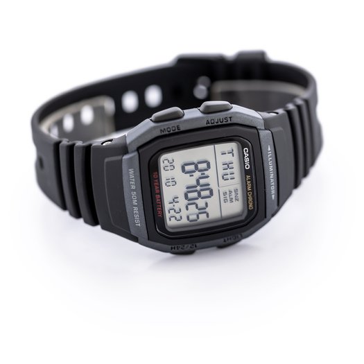 Laikrodis vyrams CASIO W-96H-1B + dėžutė