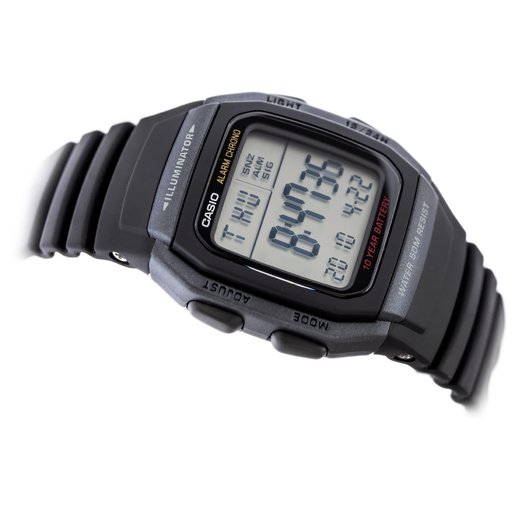 Laikrodis vyrams CASIO W-96H-1B + dėžutė